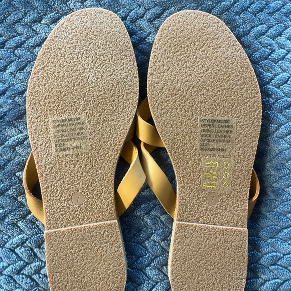 New Madewell Boardwalk Leather Sandal - Picture 3 of 3